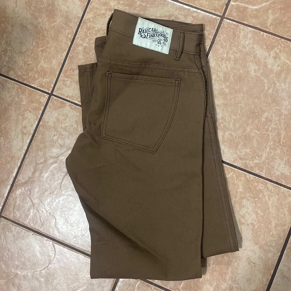 Railcar finegoods trouser